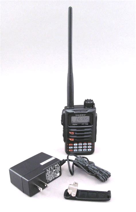 Includes Yaesu Ft 70dr C4fm Fdmafm 144430 Mhz Dual Band 5w Handheld