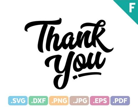 Thank You Quotes Svg Files Quotation Svg Cutting Files