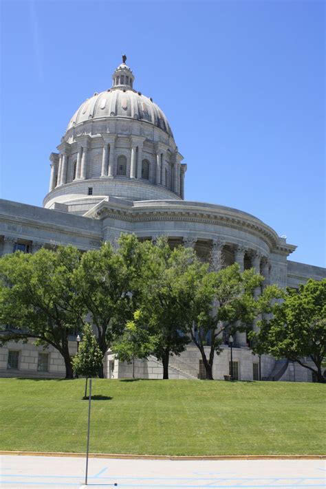 Missouri State Capitol Dome St Louis Patina