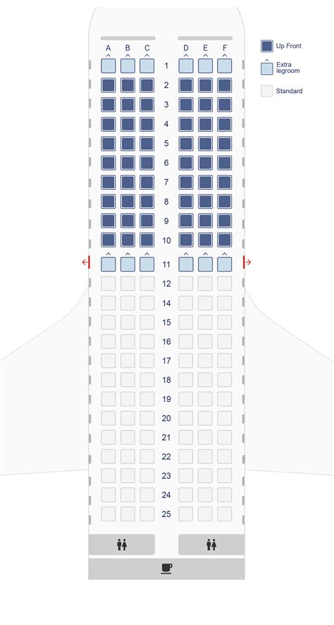 A Airbus Seating Chart
