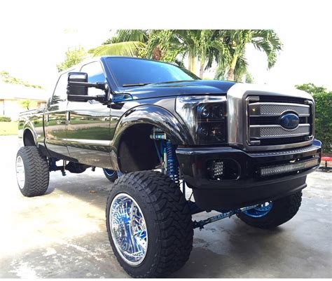 2015 Ford F 250 Crewcab Platinum Lifted Show Truck Lifted Trucks For Sale