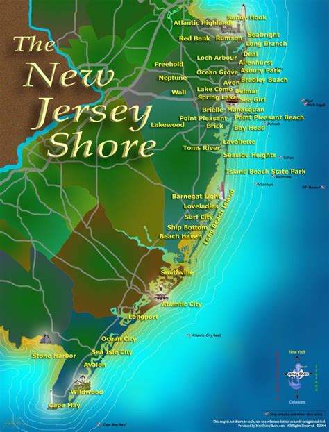 Officially Breaking Down The South Jersey Shore Towns Jersey Shore