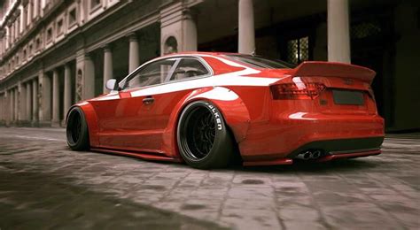 Liberty Walk Takes The Oridinary Out Of The Audi S5 Audi S5 Audi