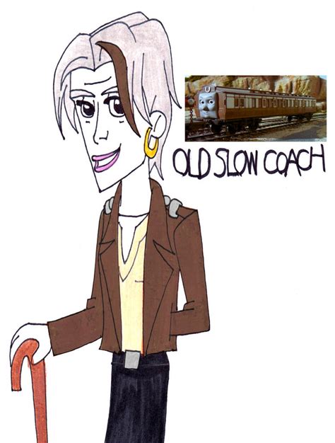 Old Slow Coach Humanized By Sup Fan On Deviantart