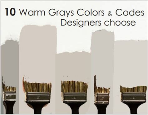 Warm Gray Paint Colors Amazadesign