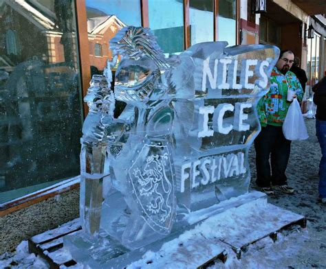 Theresas Mixed Nuts Ice Fun At Niles Ice Festival