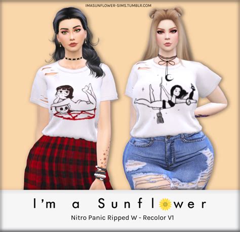 Kid F Crop Top For The Sims 4 093