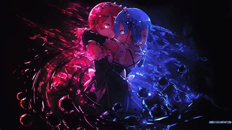 Anime wallpaper, anime cat wallpaper, anime galaxy wallpaper, halloween anime wallpaper, overlord anime wallpaper, anime wallpaper 1080p, anime wallpaper for android, anime wallpaper gif, gamers! Ram, Rem, Re:Zero, Anime, Girl, 4K, #4.2715 Wallpaper