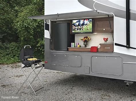 Travel Trailers With Outdoor Kitchens And Fireplaces Besto Blog