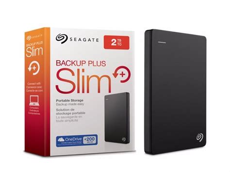 The backup plus slim ships in 1tb and 2tb capacities with gold and platinum color options. Seagate Backup Plus Slim 2TB Portable Drive - PCD ...