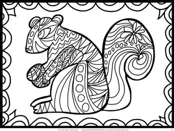A set of fall coloring pages for kids and moms, too! Fall Craft: Fall Coloring Pages and Fall Writing Paper by ...