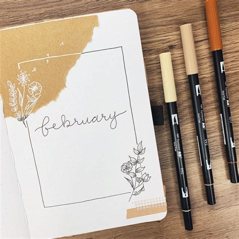 Plan With Me February 2020 Bullet Journal Set Up Last Month Was So