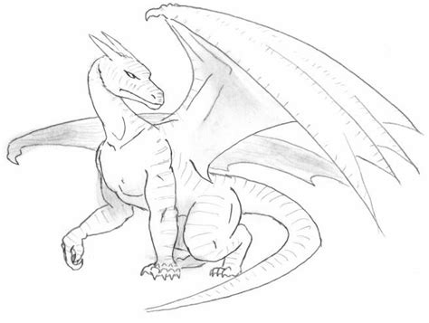 Collection of free drawing dragons body download on ui ex. Dragon Drawing | - Clip Art Library