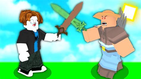 The Best Sword Fight Strat In Roblox Bedwars Youtube
