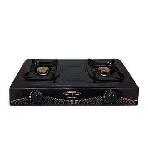 Produk maspion unit 1 sidoarjo / air fryer maspion tipe af 250 : Maspion Kompor Gas MKG 709 C - 2 Tungku - Hitam - Hitam