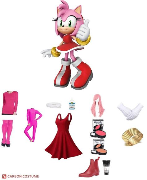 Amy Rose From Sonic The Hedgehog Costume Carbon Costume Diy Dress Up