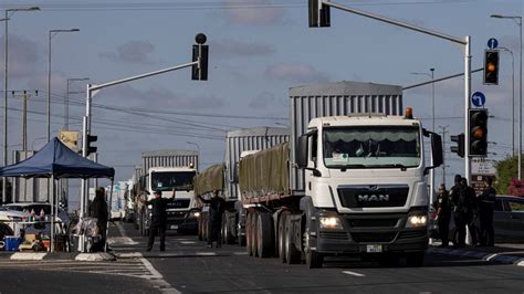 Humanitarian Aid Arrives In Gaza Amid Israel Hamas Ceasefire Sky News