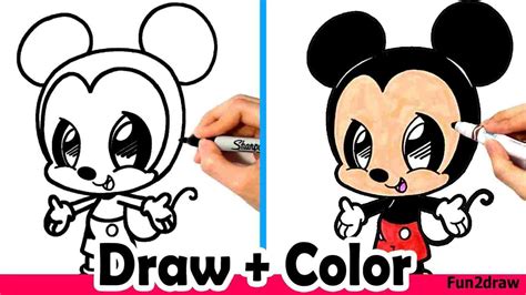 Cute Minnie Mouse Drawing At Explore Collection Of