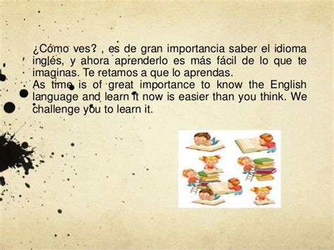 La Importancia De Aprender Inglés