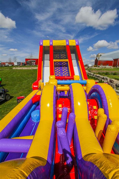 Extreme Vertical Rush Obstacle Air Bounce Inflatables And Party Rentals