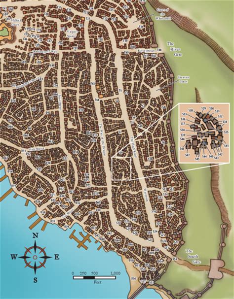 33 Detailed Map Of Waterdeep Maps Database Source