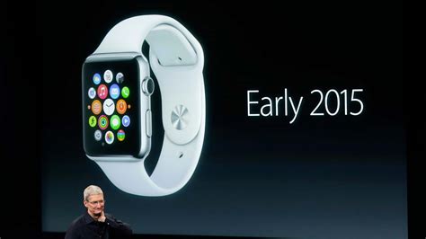 The Apple Watch is coming in April, and Tim Cook says he “can’t live