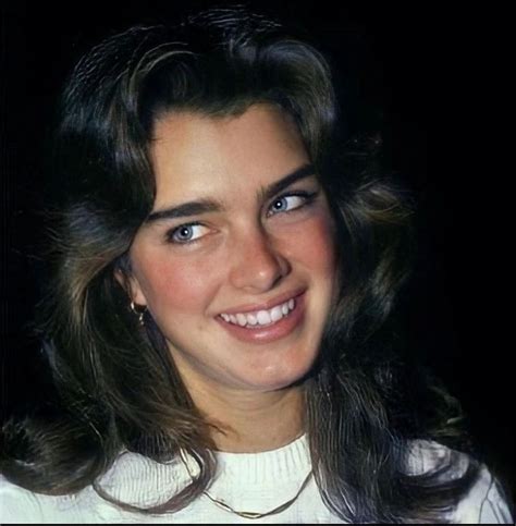 Brooke Shields Blue Lagoon Brooke Shields Young Black And White Photo