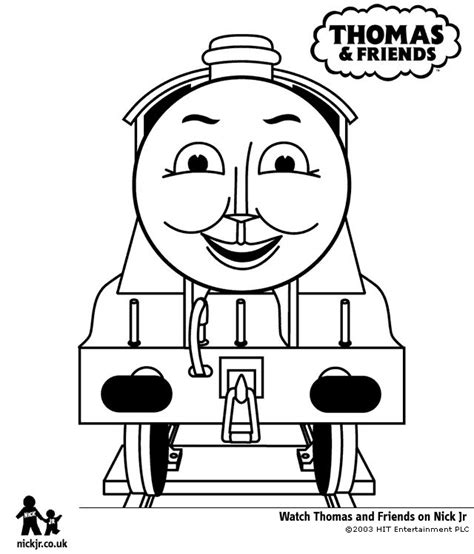 Gordon Thomas And Friends Coloring Pages