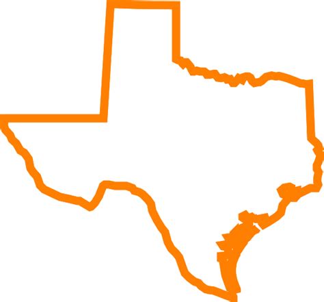 Texas Orange Clip Art At Vector Clip Art Online Royalty