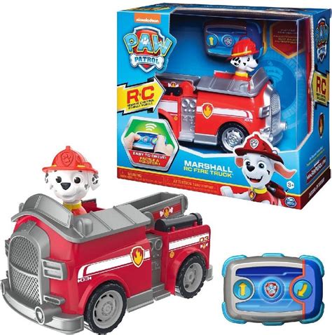 Paw Patrol Marshall Remote Control Fire Truck With 2 Way Steering