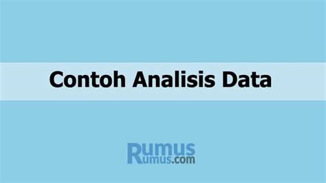 Contoh Analisis Data Kualitatif Dan Metode Yang Digunakan Rezfoods My