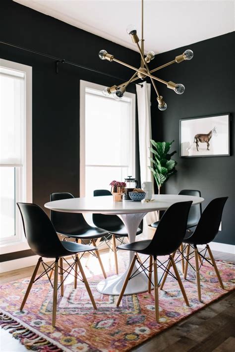 2019 Interior Design Trends Mid Century Modern Dining Room Modern