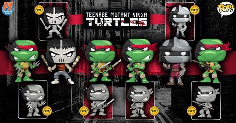 New Tmnt Funko Pop Px Exclusives Come Straight From The Comics