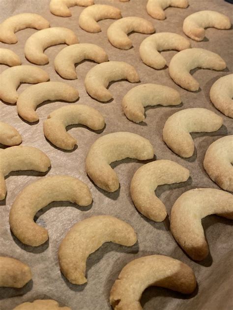 Vanillekipferl ohne Ei