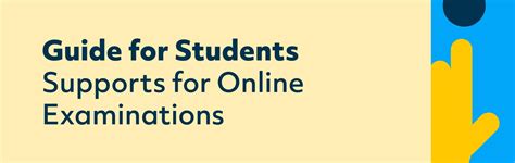 Student Guide For Online Examinations