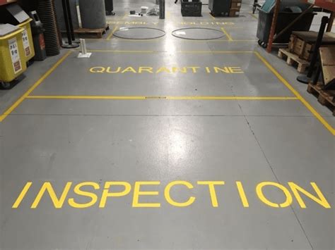Resin Demarcation And Line Marking Resin Flooring Specialist Monarch