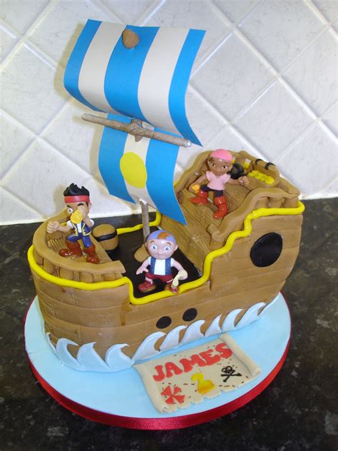 Pirate Ship Cake Ideas Acakeb