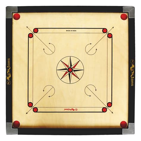 Buy Koxtons Carrom Board 32 Inch Full Size With 15 Border Premium