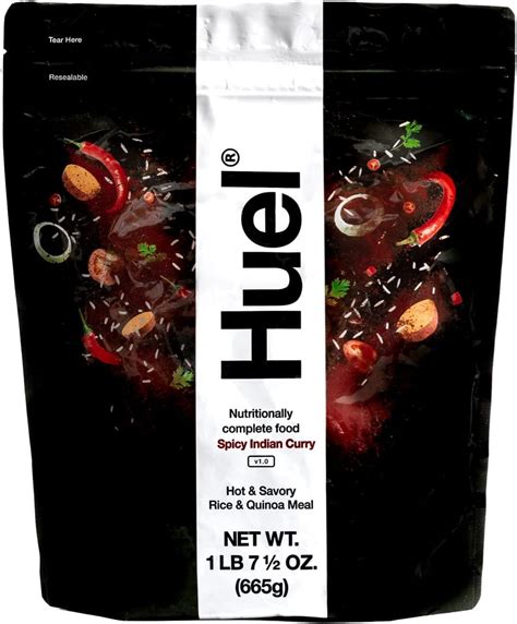 Huel Hot And Savory Instant Meal Replacement Spicy Indian Curry 14