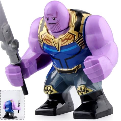 Big Size Thanos The Mad Titan Marvel Avengers Endgame Lego Minifigures