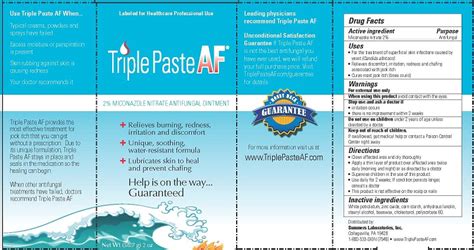 Ndc 11086 040 Triple Af Paste Topical Label Information Details