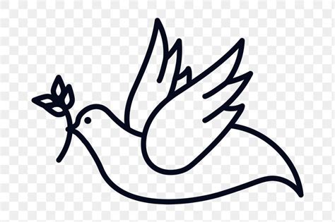 Christian Dove Of Peace Symbol Design Element Free Image By Rawpixel