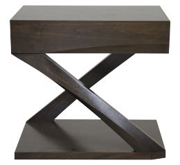 Hellman Chang Z Bedside Table Front View | Table, Luxury furniture design, Chic bedside table