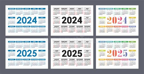 Monthly Calender 2024 Stock Illustrations 2630 Monthly Calender 2024