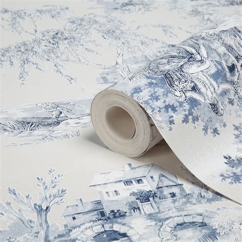 We did not find results for: Gold Blue Toile Wallpaper | Clearance | DIY at B&Q