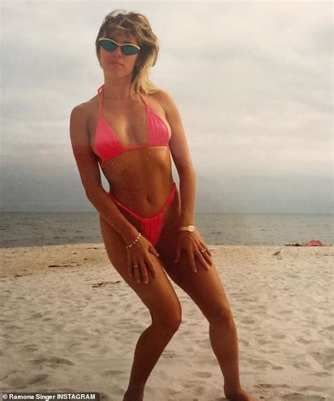 Ramona Singer Sports Pink String Bikini In Throwback Pic As She Dubs Herself Queen Of Working
