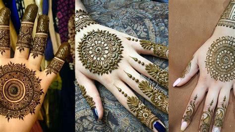 Try These 5 Gol Tikki Mehndi Patterns To Improve The Appearance Of Your
