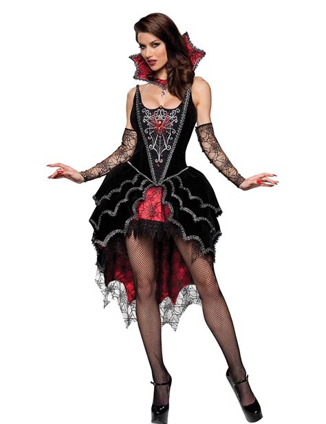 adult queen of the vampires costume halloween costumes for women sexy cosplay black gothic