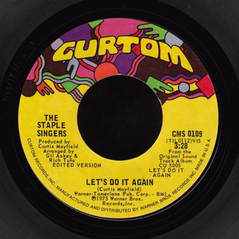 The Staple Singers Lets Do It Again After Sex 1975 Vinyl Discogs