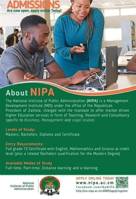 Enrolm National Institute Of Public Administration Nipa